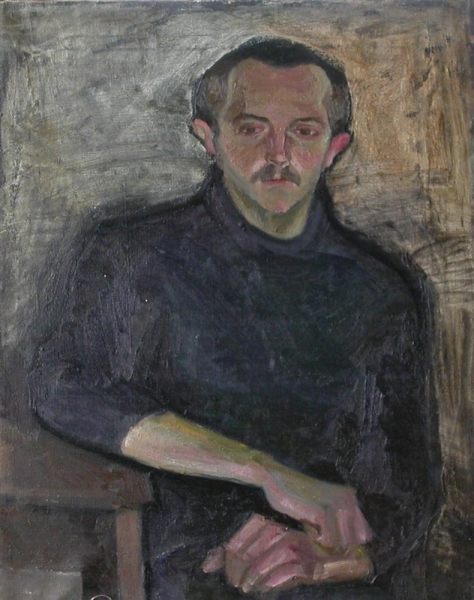 1975 "Андрей Ильинский"
Ключевые слова: мара даугавиете,живопись,портрет