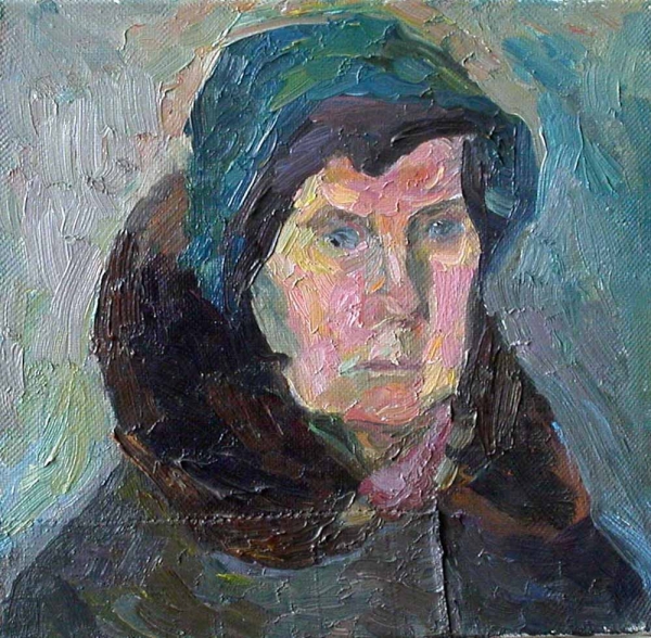 1975 "Мама в пальто"
Ключевые слова: мара даугавиете,живопись,портрет