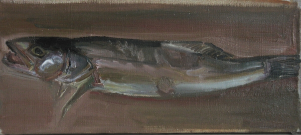 1987 "Рыба"
Ключевые слова: мара даугавиете,живопись,натюрморт