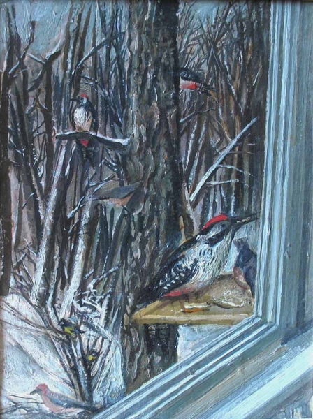 1987 "Тарусское окно"
Ключевые слова: пейзажи,таруса,мара даугавиете,живопись