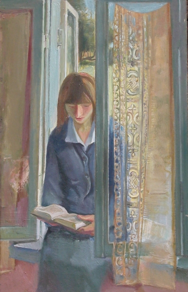 1999 Читающая на окне

