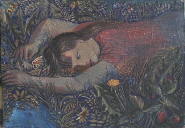 1999 Флора (Девочка в траве)
