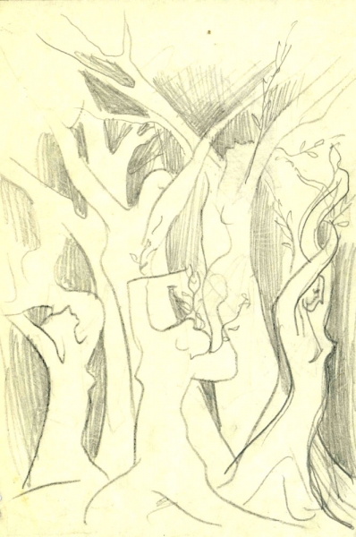 2001 Рисунок "Сёстры Фаэтона"
карандаш
Ключевые слова: мара даугавиете,античные поэзии,метаморфозы,сестры фаэтона,рисунки