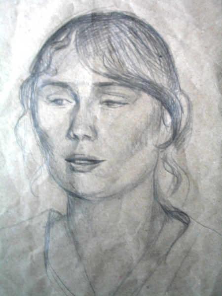 2002 "Портрет Тани"
карандаш
Ключевые слова: мара даугавиете,графика,портрет