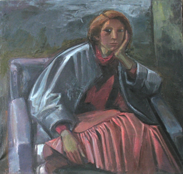 1987 Адель
Ключевые слова: мара даугавиете,портрет,живопись