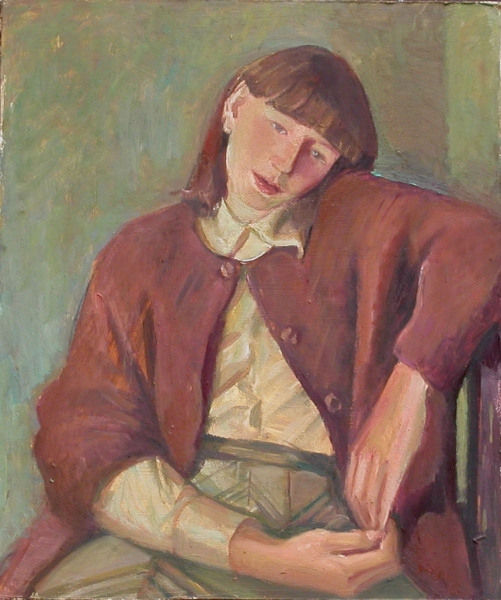 1999 Девочка в коричневой кофте
