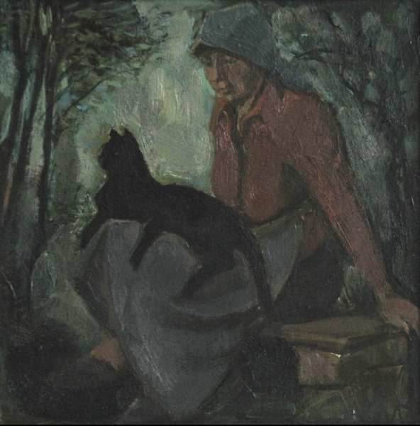 2002 "Луция с кошкой"
Ключевые слова: мара Даугавиете,живопись,выставка,закат,портрет,латвия