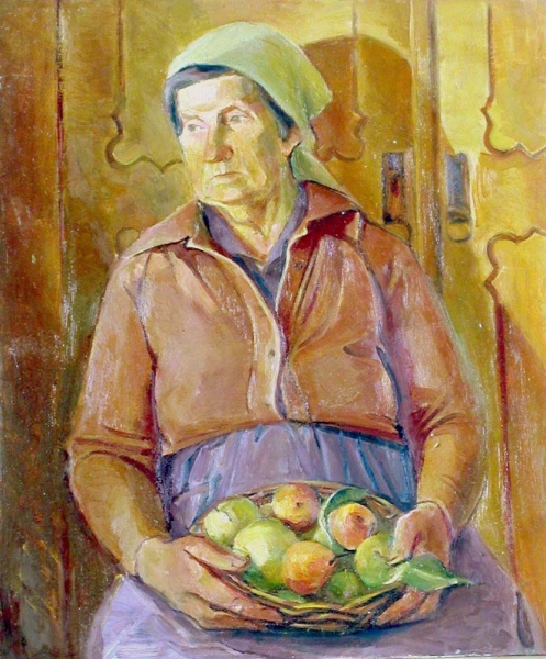 2002 "Луция с плодами"
Ключевые слова: мара даугавиете,живопись,портрет,латвия