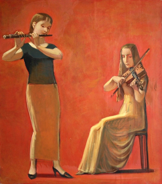 2010 "Флейта и скрипка"
Ключевые слова: мара даугавиете,живопись,композиции,музыка