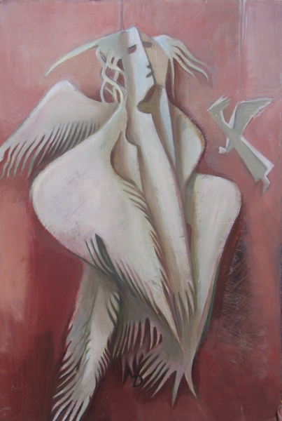 "Разговор ангелов"
Ключевые слова: мара даугавиете,живопись,натюрморт,ангелы